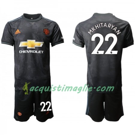 Divisa di Calcio Manchester United MKHITARYAN 22 Bambino Terza 2019/2020